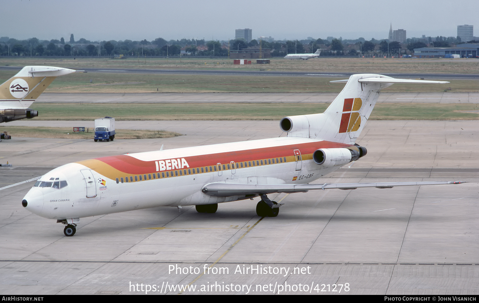 Aircraft Photo of EC-CBF | Boeing 727-256/Adv | Iberia | AirHistory.net #421278