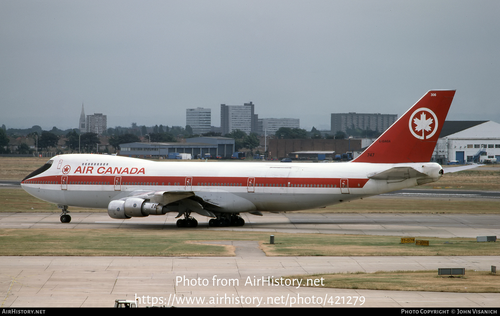 Aircraft Photo of C-GAGA | Boeing 747-233BM | Air Canada | AirHistory.net #421279