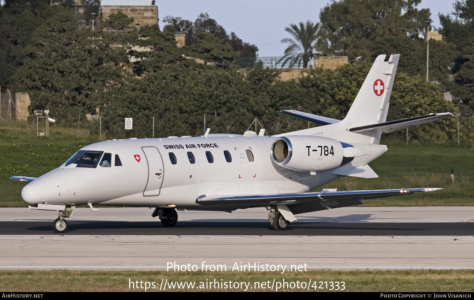 Aircraft Photo of T-784 | Cessna 560XL Citation Excel | Switzerland - Air Force | AirHistory.net #421333