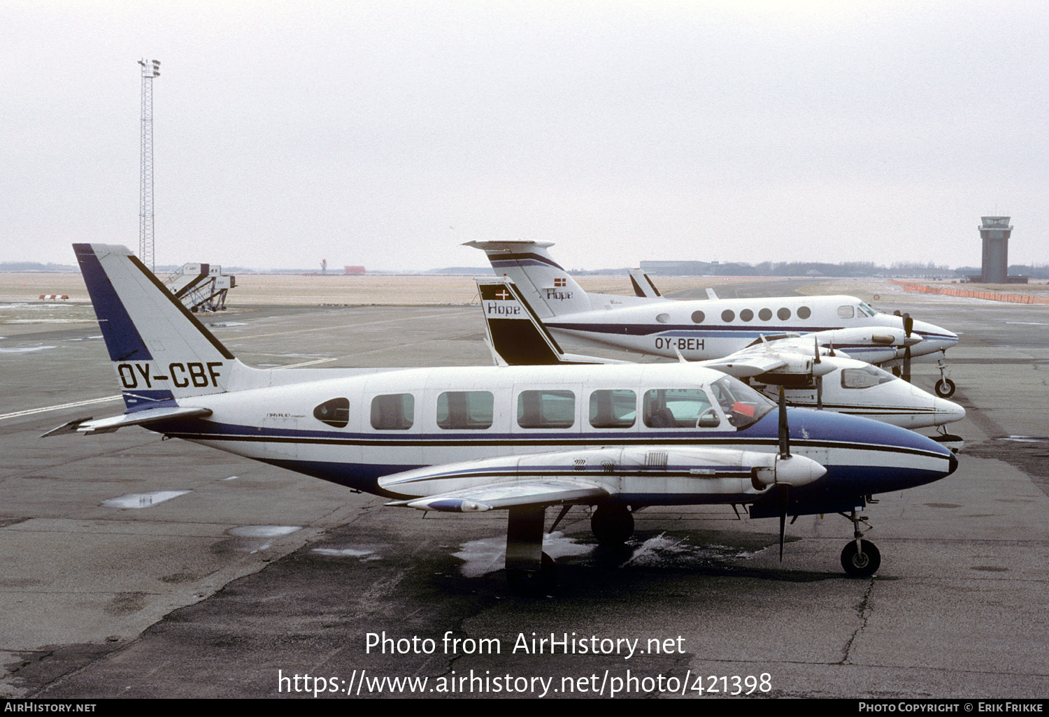 Aircraft Photo of OY-CBF | Piper PA-31-350 Navajo Chieftain | AirHistory.net #421398