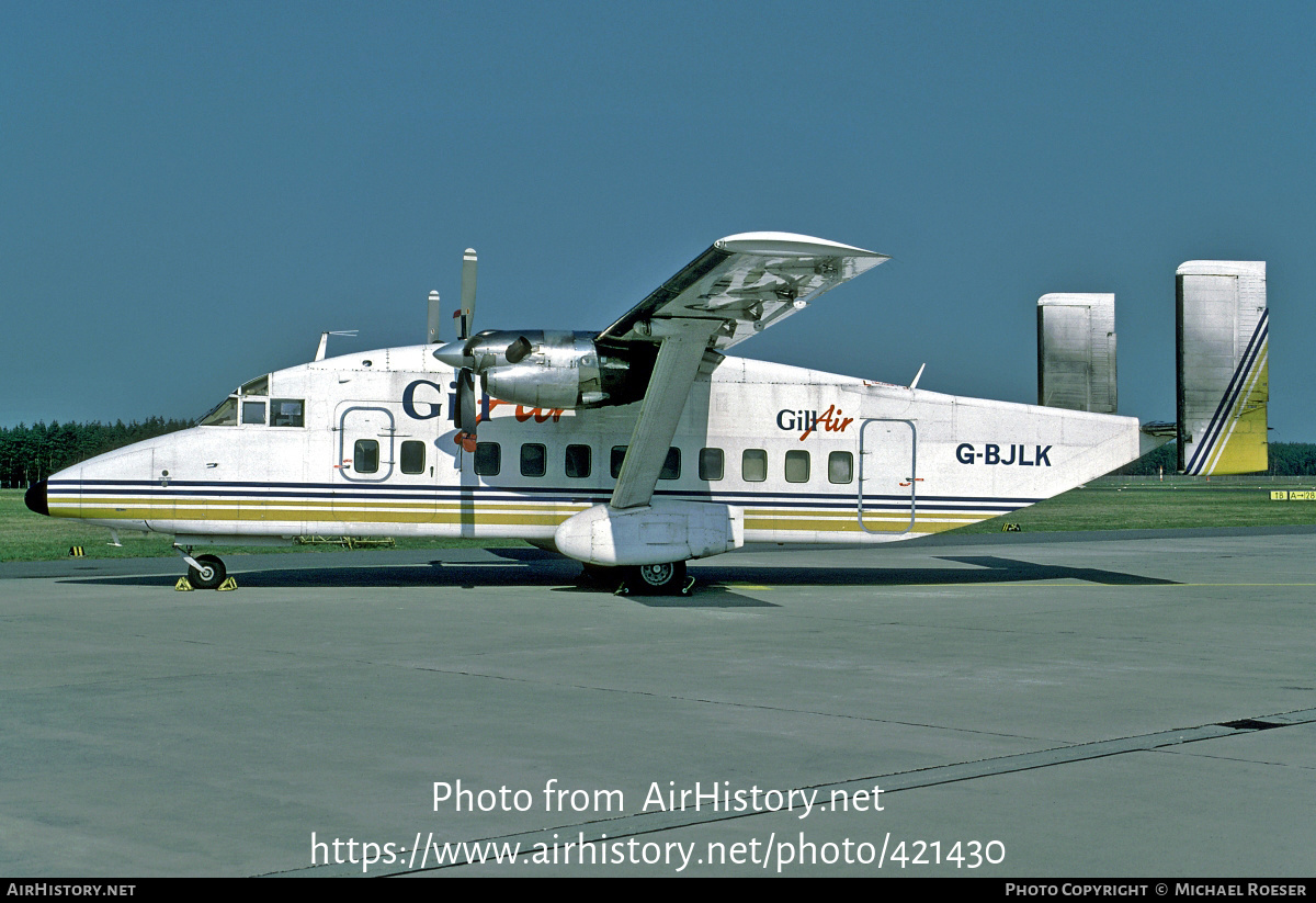 Aircraft Photo of G-BJLK | Short 330-200 | Gill Air | AirHistory.net #421430