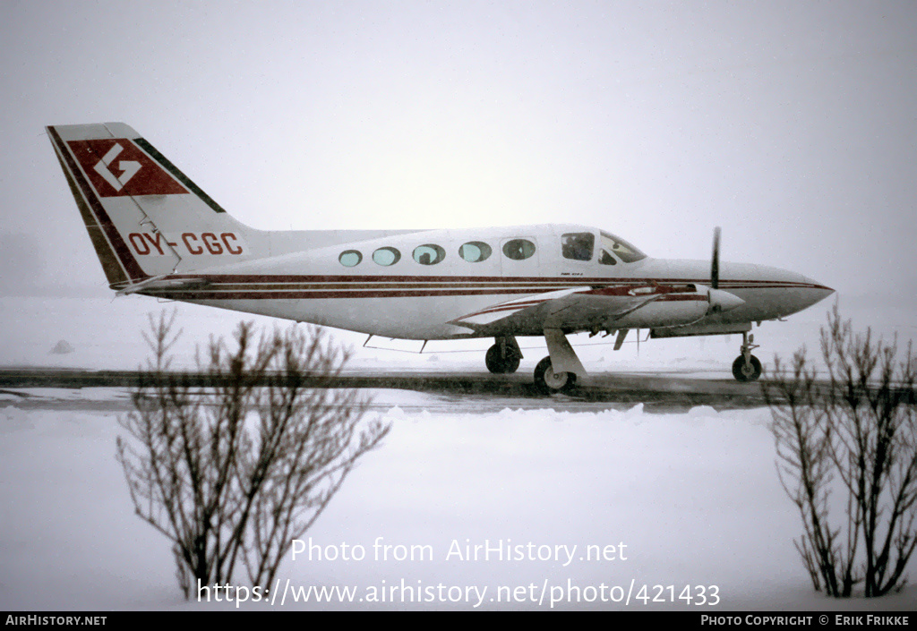 Aircraft Photo of OY-CGC | Cessna 414A Chancellor | AirHistory.net #421433