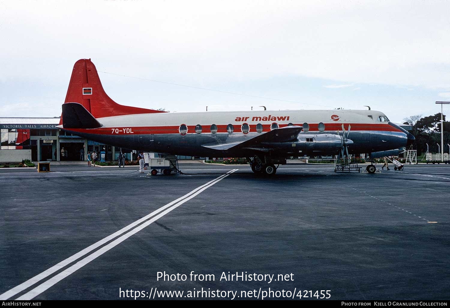 Aircraft Photo of 7Q-YDL | Vickers 754D Viscount | Air Malawi | AirHistory.net #421455