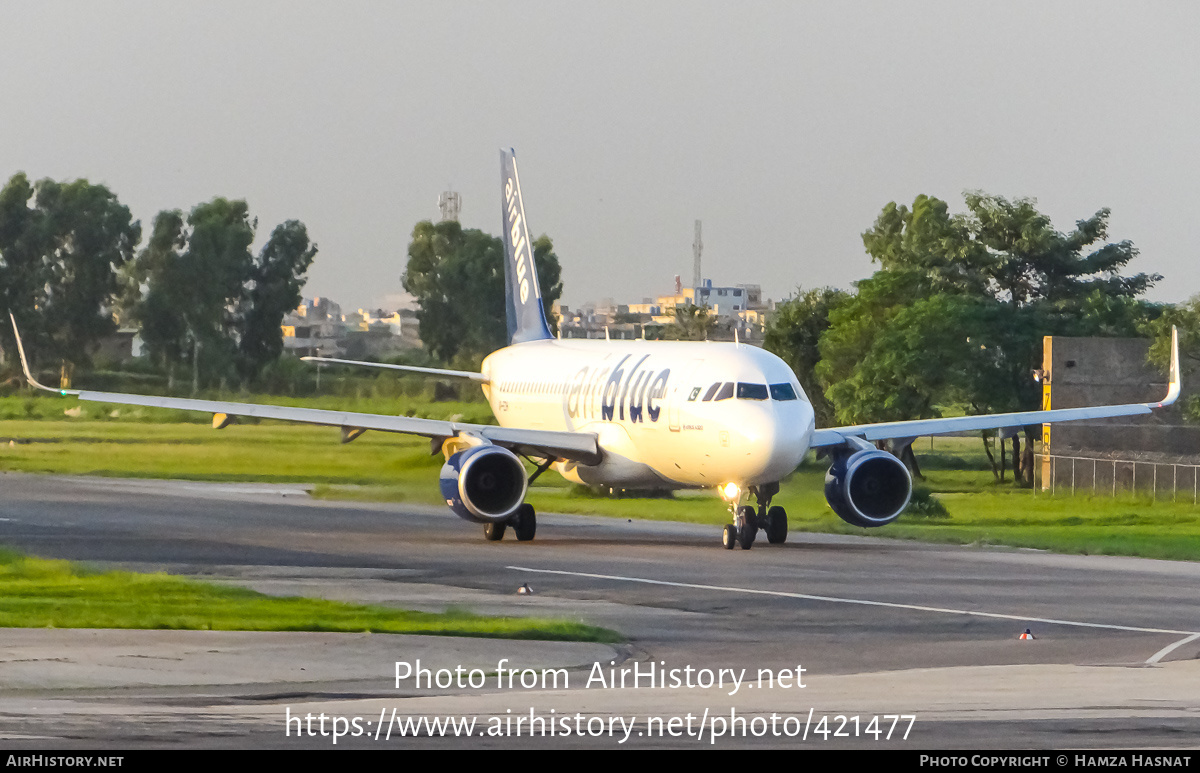 Aircraft Photo of AP-EDH | Airbus A320-214 | Airblue | AirHistory.net #421477