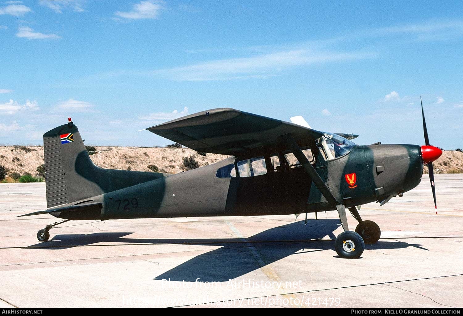 Aircraft Photo of 729 | Cessna 185A Skywagon | South Africa - Air Force | AirHistory.net #421479