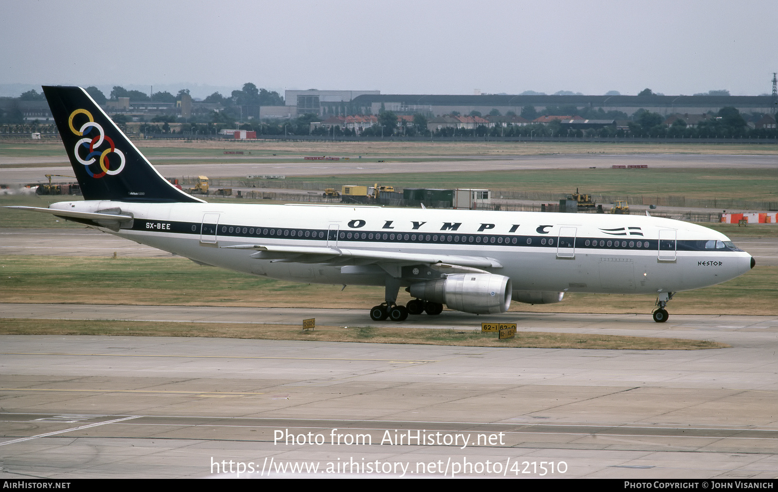 Aircraft Photo of SX-BEE | Airbus A300B4-203 | Olympic | AirHistory.net #421510