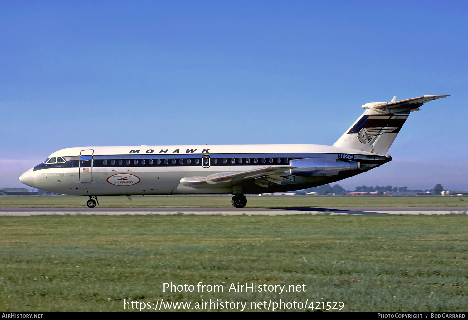 Aircraft Photo of N1127J | BAC 111-204AF One-Eleven | Mohawk Airlines | AirHistory.net #421529