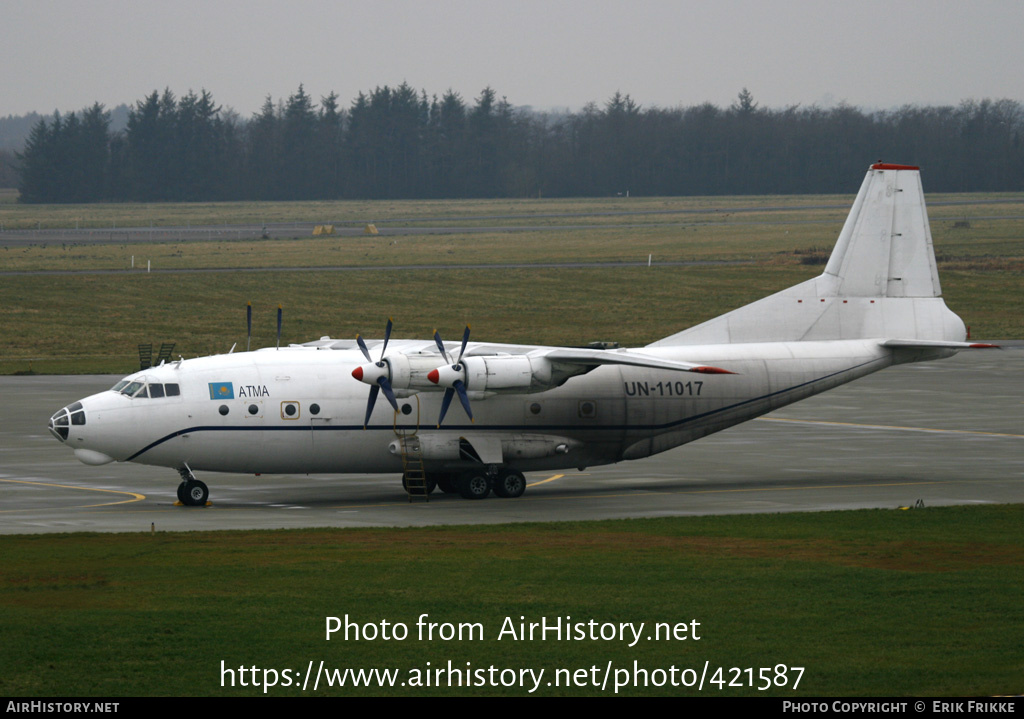 Aircraft Photo of UN-11017 | Antonov An-12 | ATMA Aircompany | AirHistory.net #421587