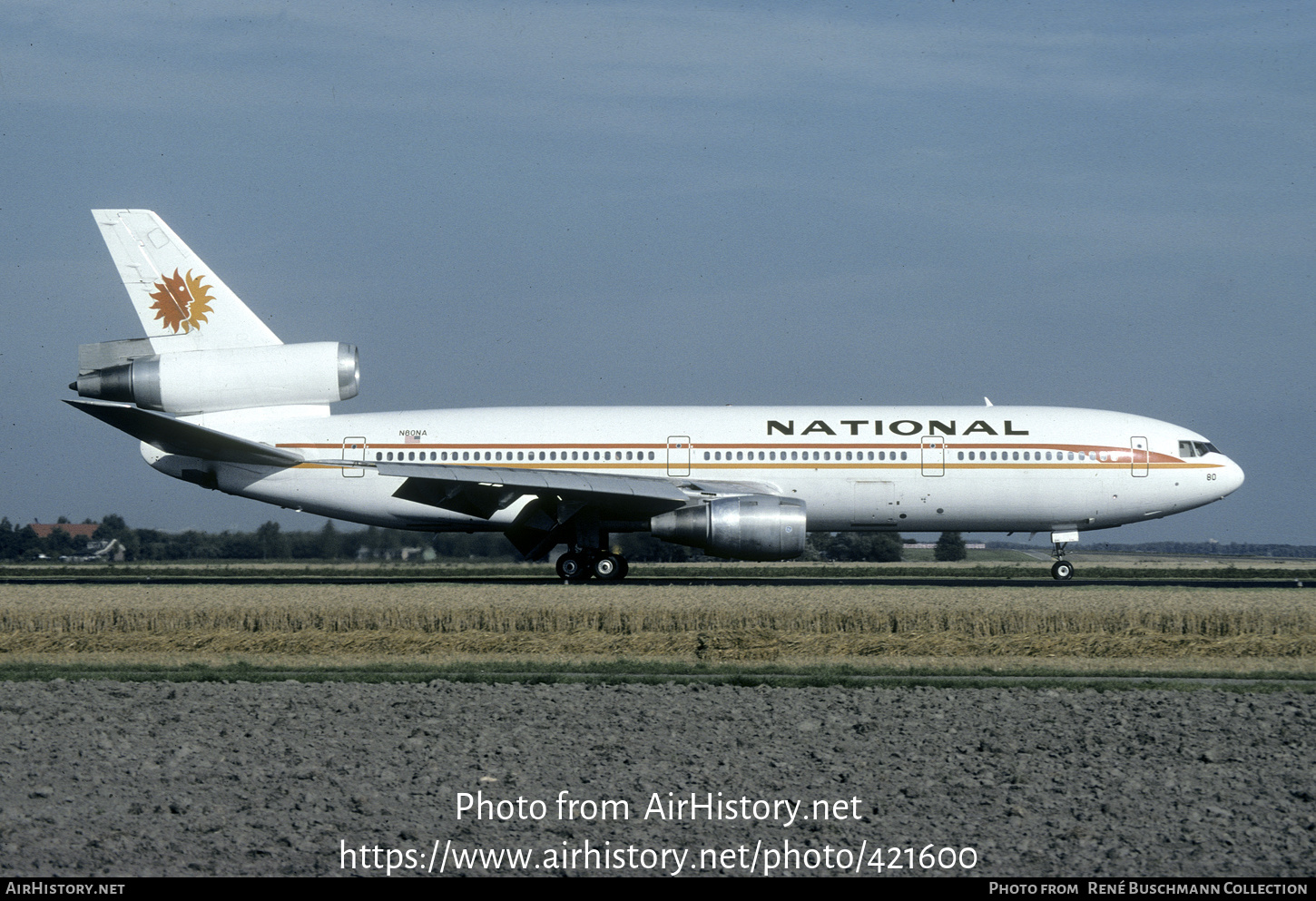 Aircraft Photo of N80NA | McDonnell Douglas DC-10-30 | National Airlines | AirHistory.net #421600