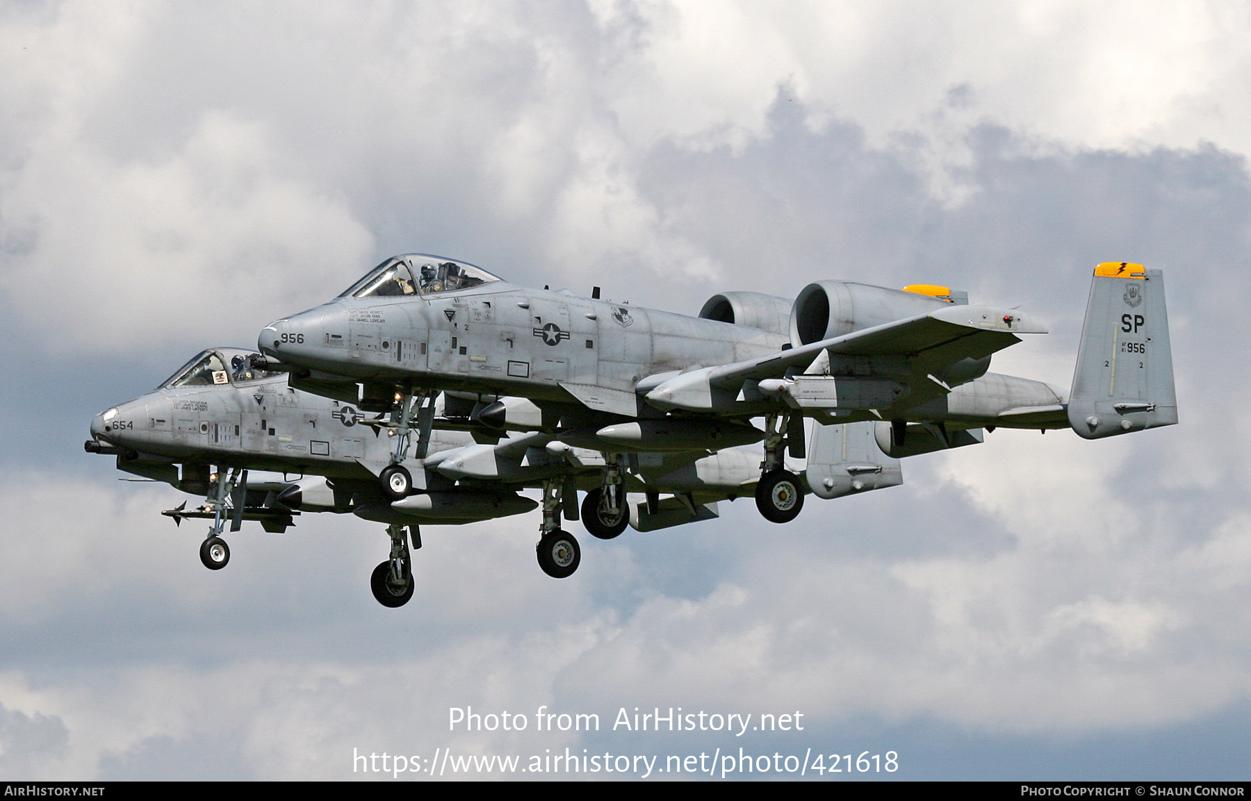 Aircraft Photo of 81-0956 / AF81-956 | Fairchild A-10A Thunderbolt II | USA - Air Force | AirHistory.net #421618