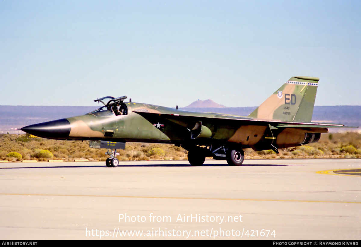 Aircraft Photo of 68-0085 | General Dynamics F-111D Aardvark | USA - Air Force | AirHistory.net #421674