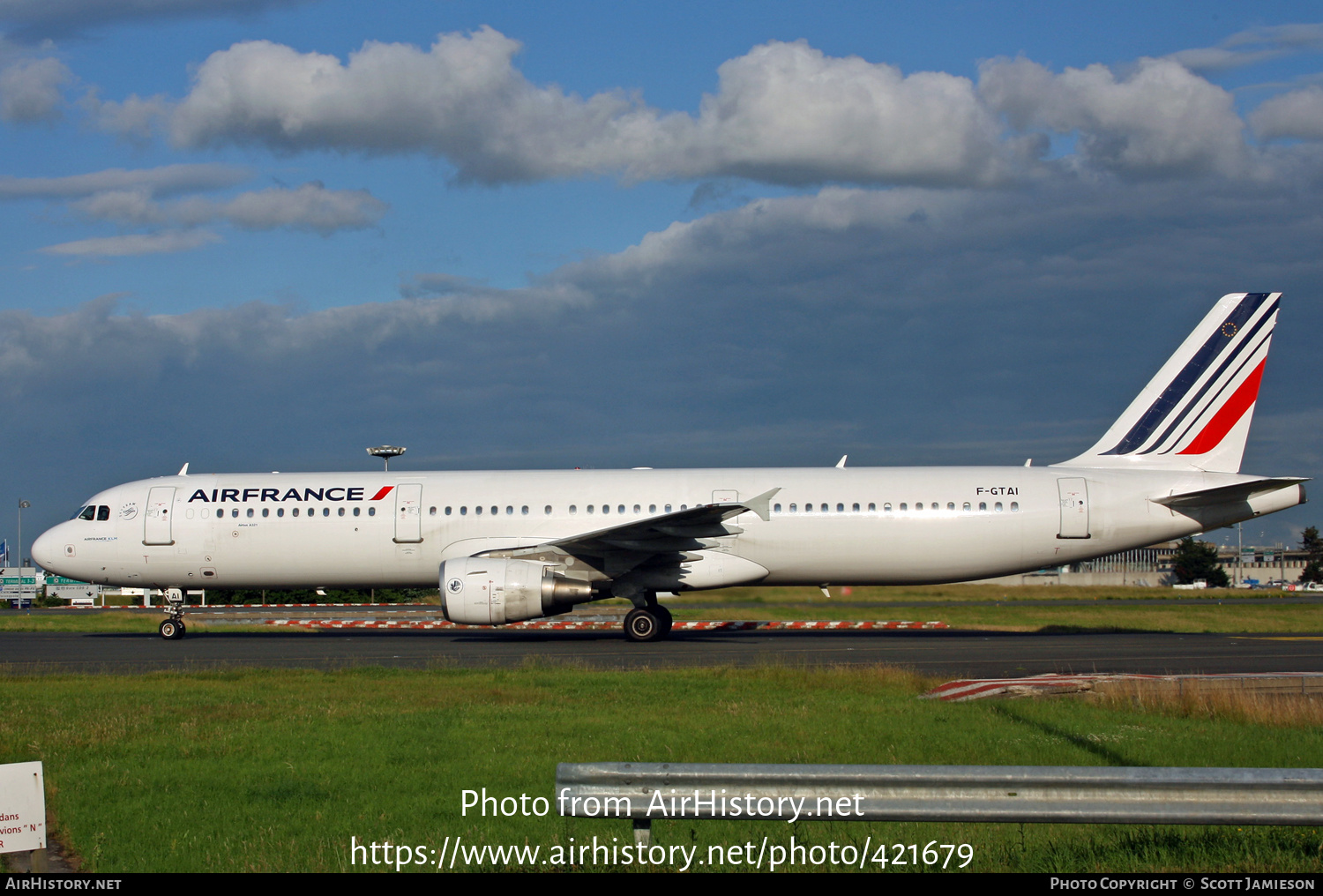 Aircraft Photo of F-GTAI | Airbus A321-211 | Air France | AirHistory.net #421679