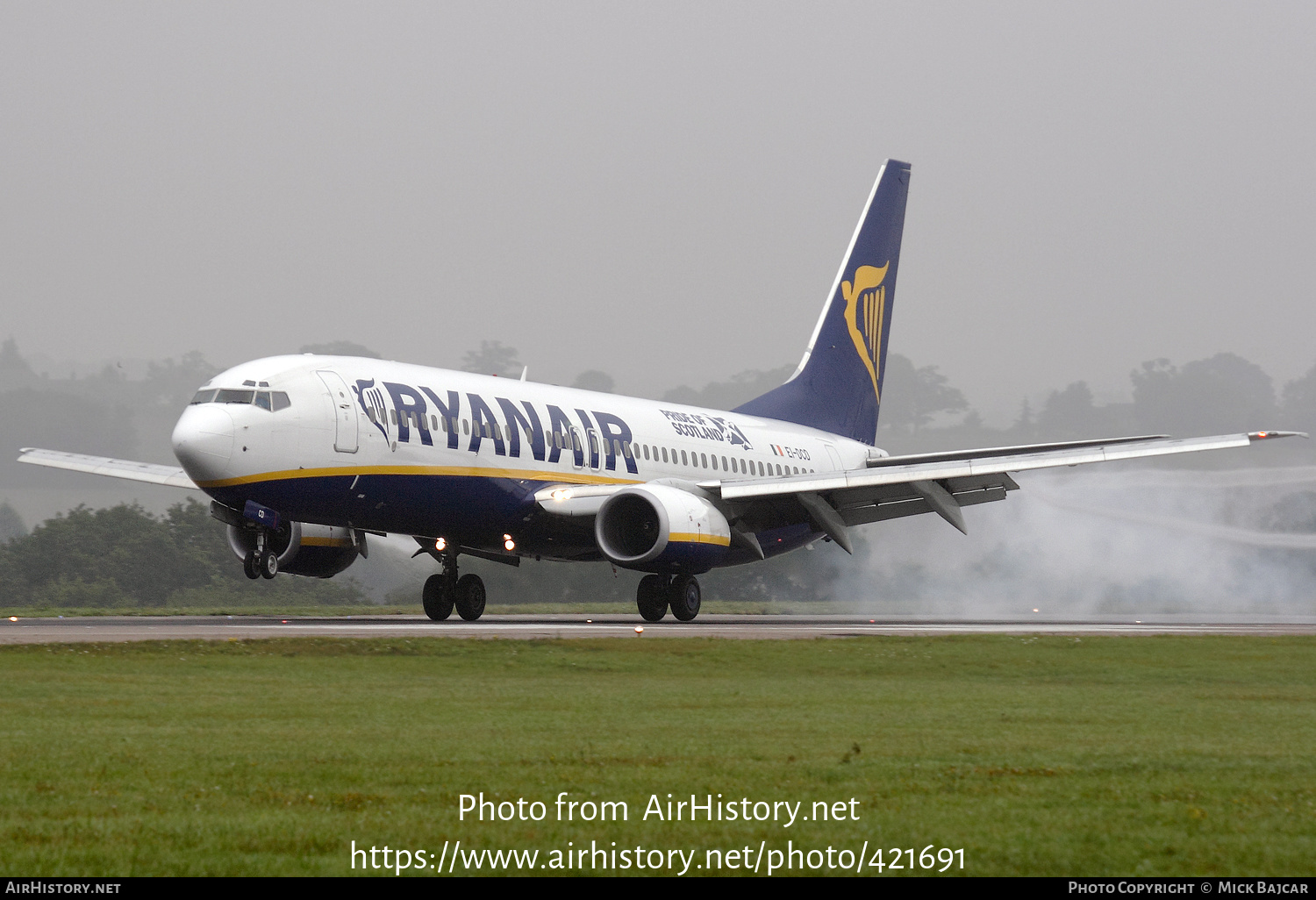 Aircraft Photo of EI-DCD | Boeing 737-8AS | Ryanair | AirHistory.net #421691