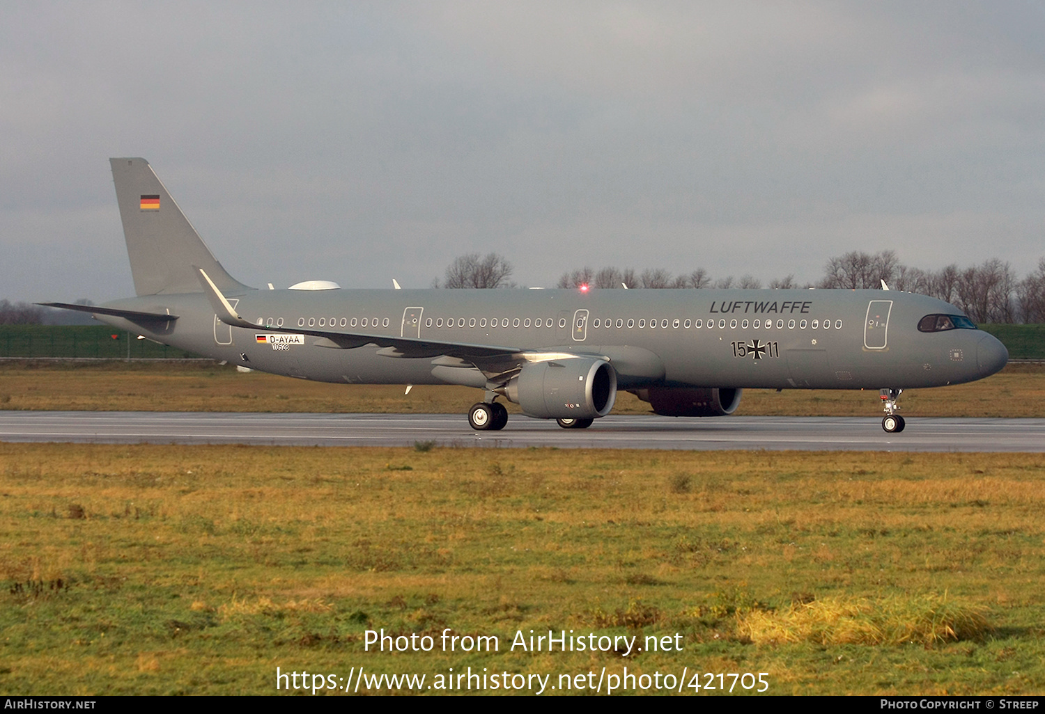 Aircraft Photo of D-AYAA | Airbus A321-251NX | Germany - Air Force | AirHistory.net #421705