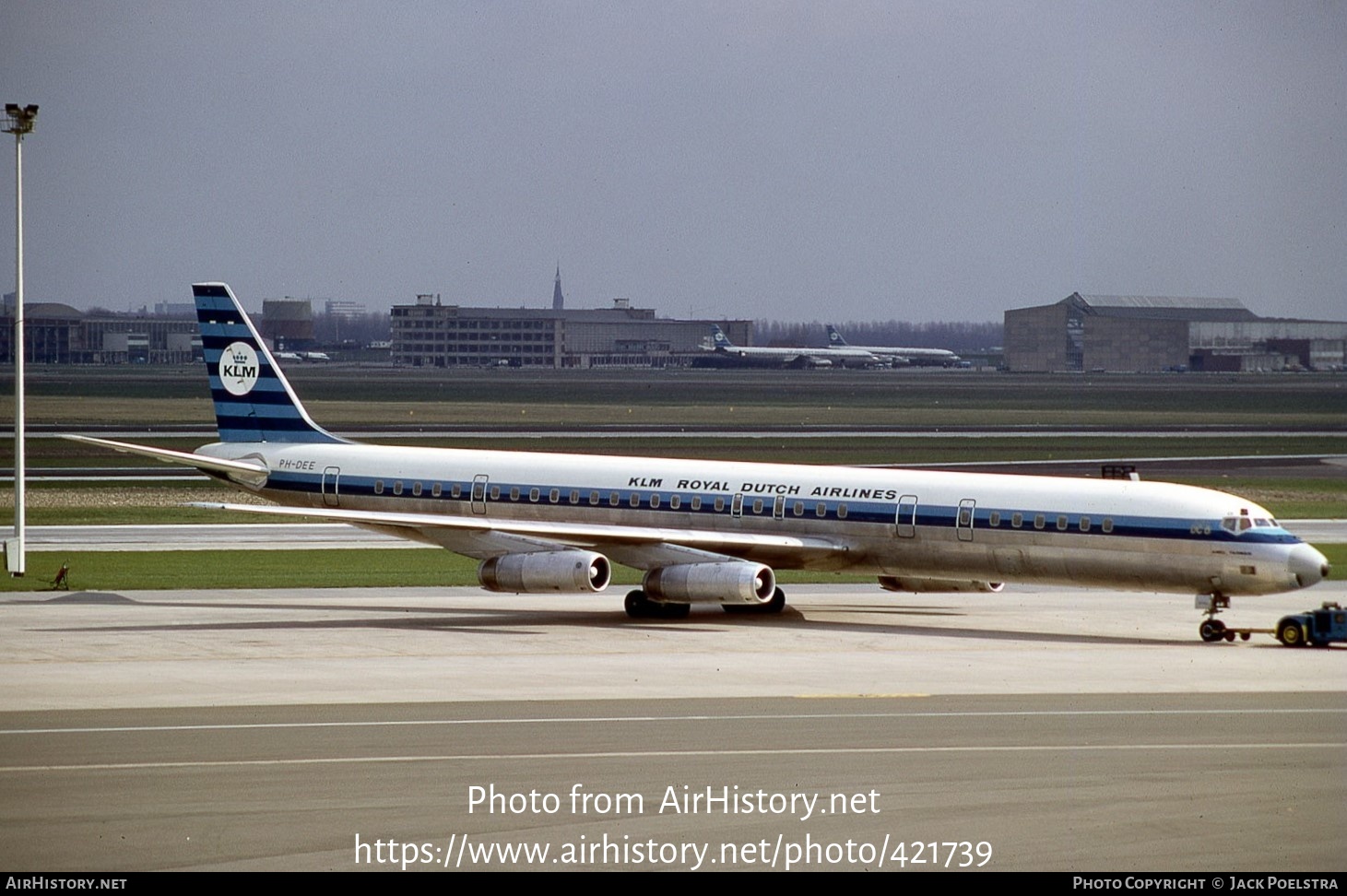 Aircraft Photo of PH-DEE | McDonnell Douglas DC-8-63 | KLM - Royal Dutch Airlines | AirHistory.net #421739