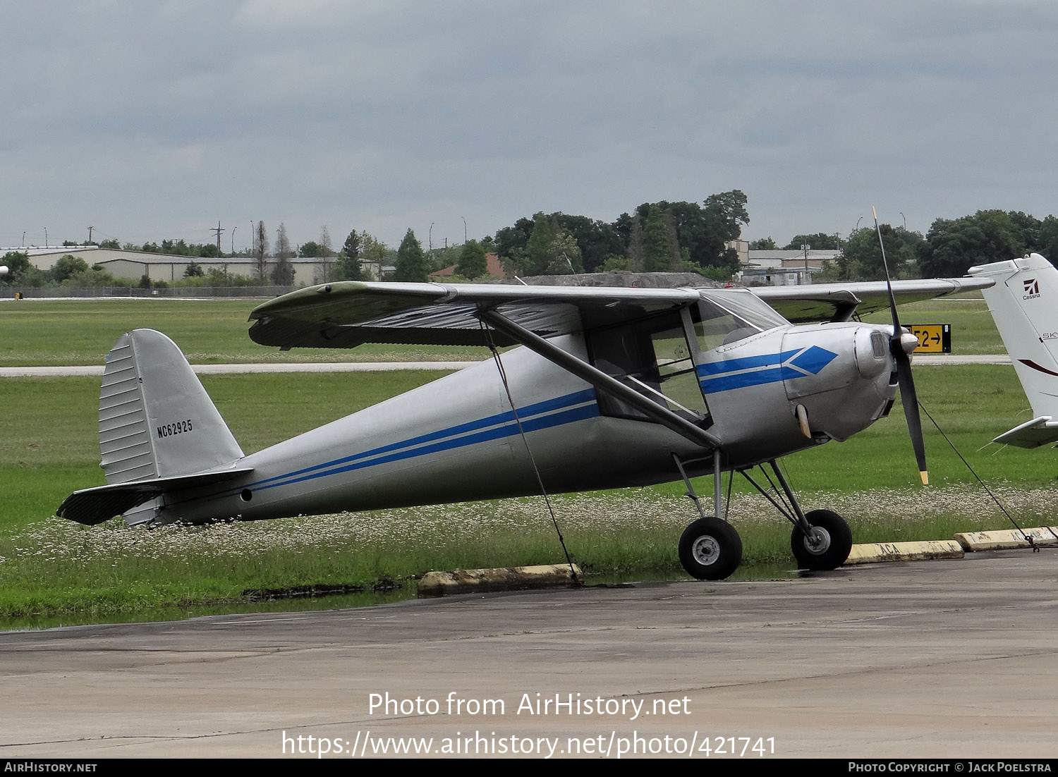 Aircraft Photo of N62925 / NC62925 | Luscombe 8A | AirHistory.net #421741