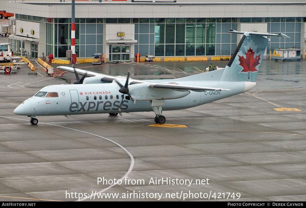 Aircraft Photo of C-GNON | De Havilland Canada DHC-8-311 Dash 8 | Air Canada Express | AirHistory.net #421749