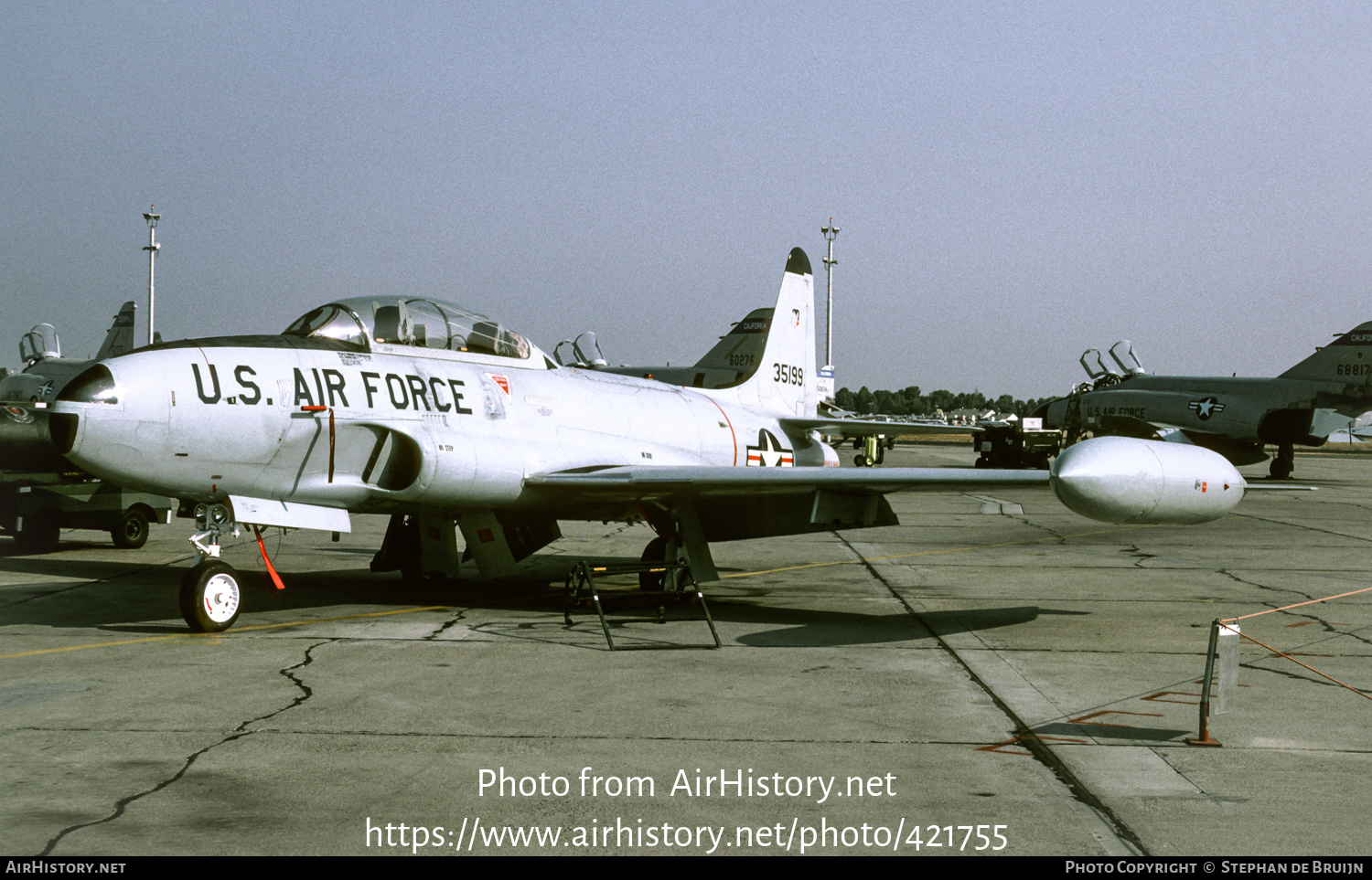 Aircraft Photo of 53-5199 / 35199 | Lockheed T-33A | USA - Air Force | AirHistory.net #421755