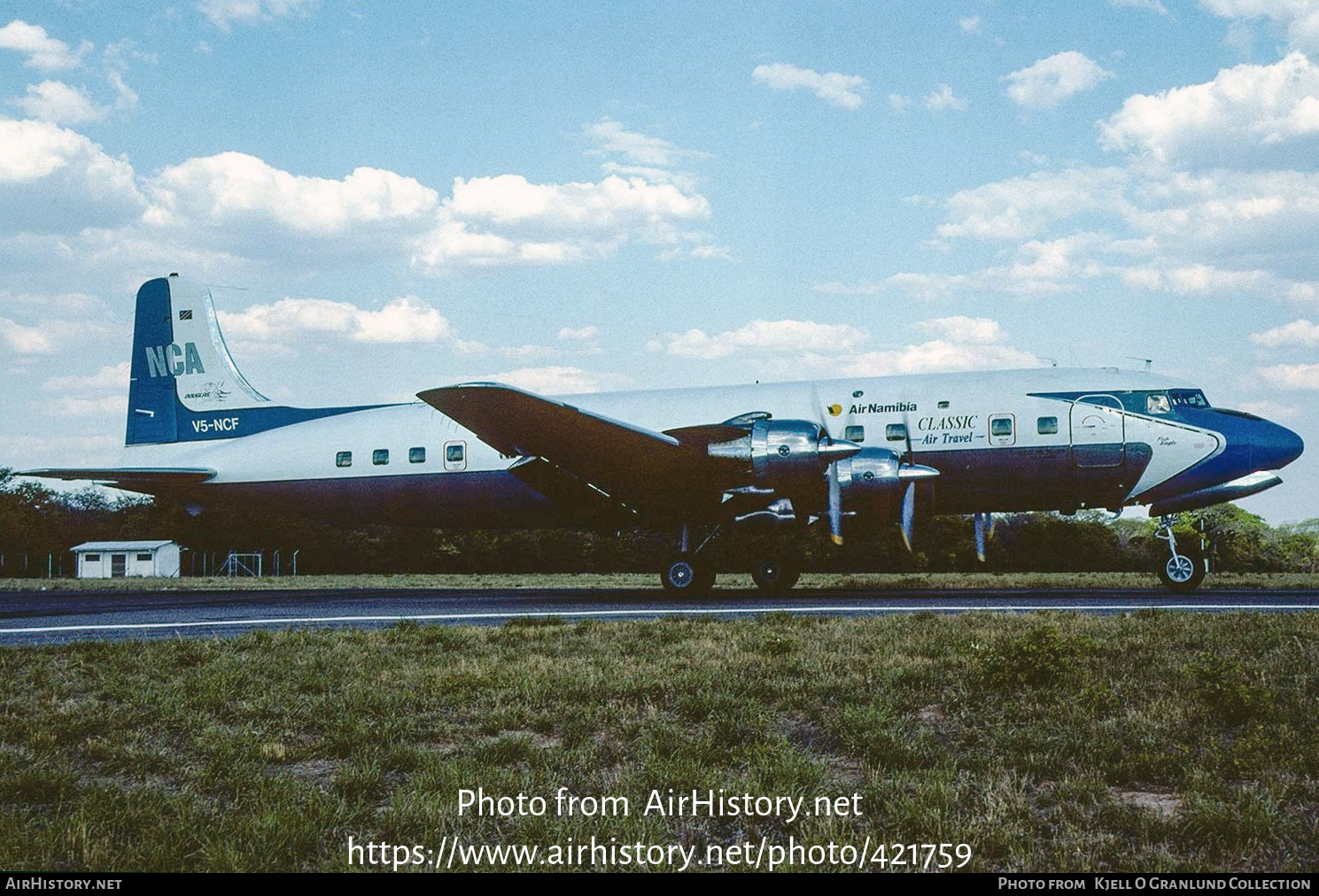 Aircraft Photo of V5-NCF | Douglas DC-6B | NCA - Namibia Commercial Aviation | AirHistory.net #421759