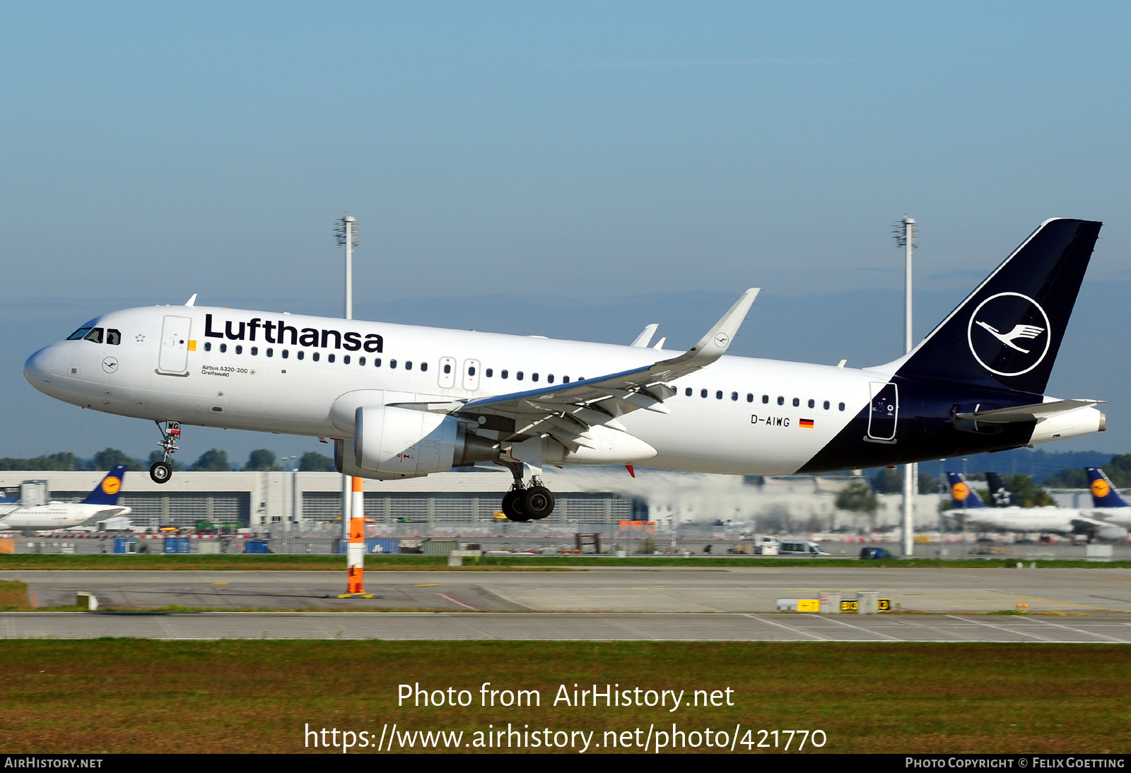 Aircraft Photo of D-AIWG | Airbus A320-214 | Lufthansa | AirHistory.net #421770