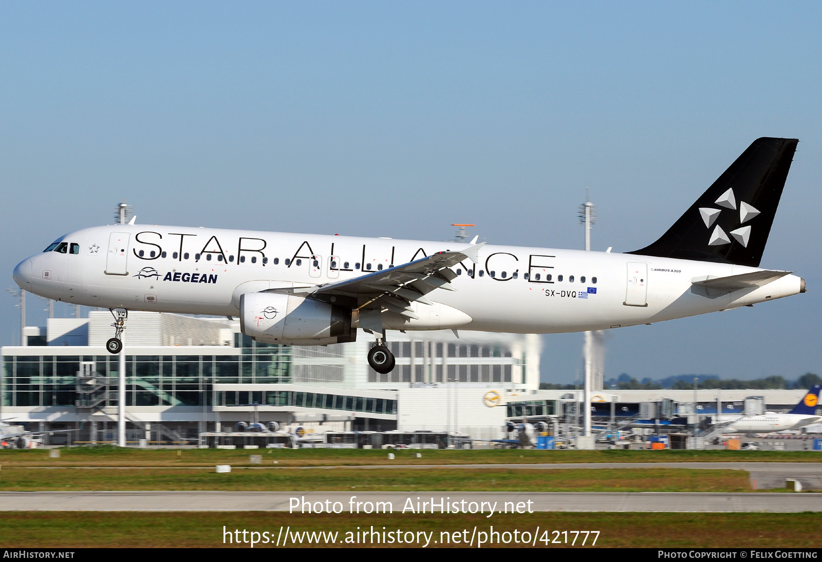 Aircraft Photo of SX-DVQ | Airbus A320-232 | Aegean Airlines | AirHistory.net #421777