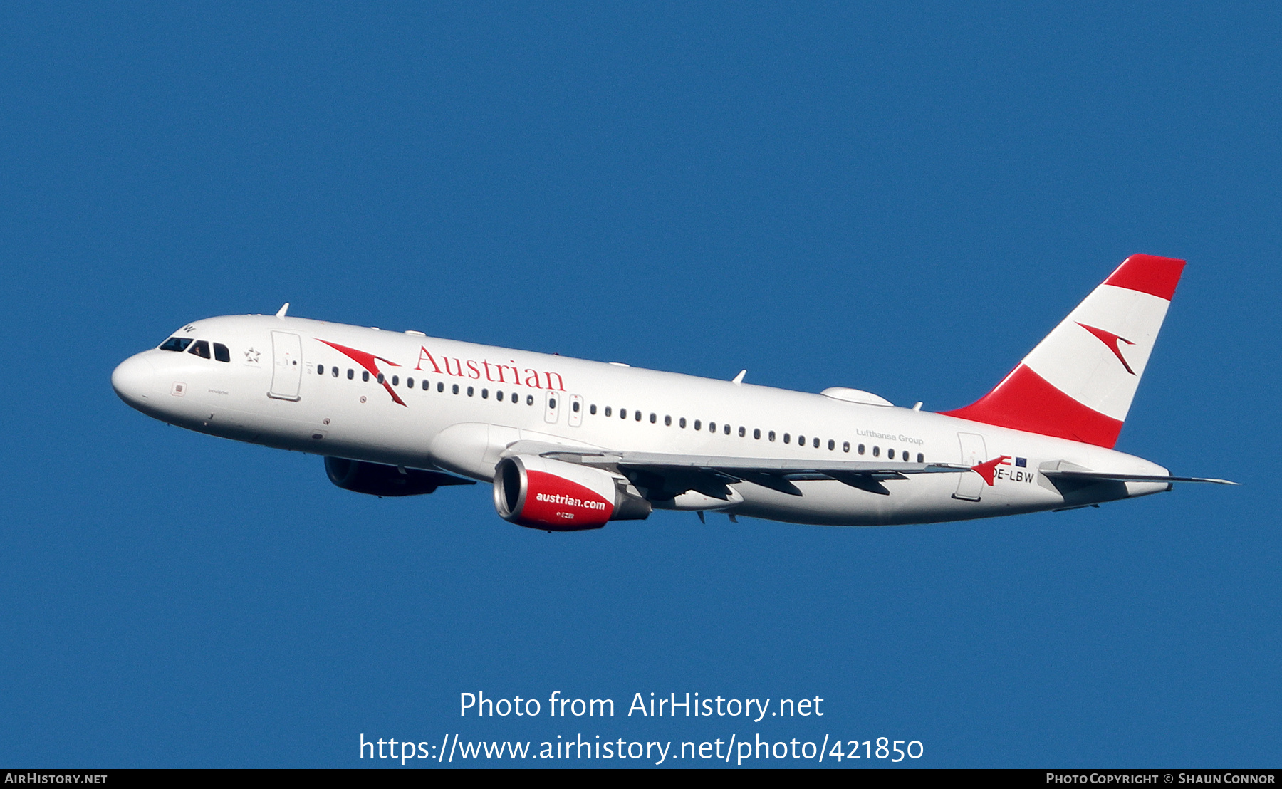 Aircraft Photo of OE-LBW | Airbus A320-214 | Austrian Airlines | AirHistory.net #421850