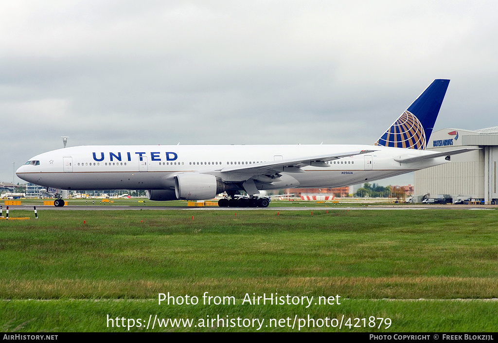 Aircraft Photo of N226UA | Boeing 777-222/ER | United Airlines | AirHistory.net #421879