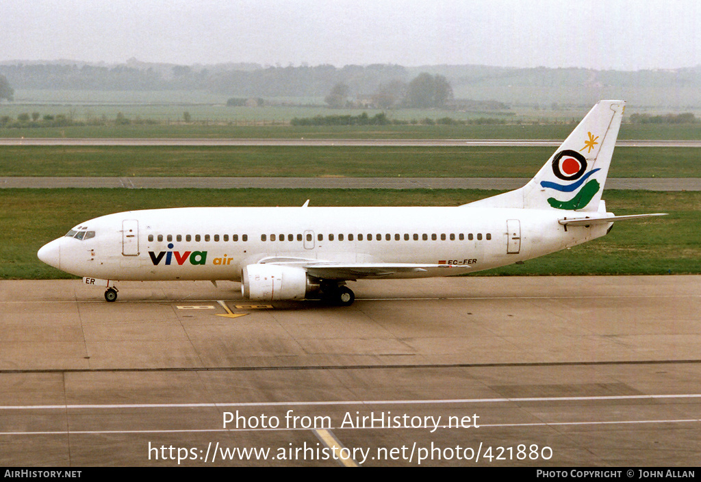 Aircraft Photo of EC-FER | Boeing 737-3Q8 | Viva Air | AirHistory.net #421880