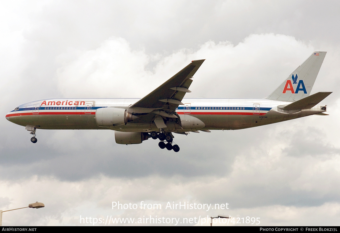 Aircraft Photo of N797AN | Boeing 777-223/ER | American Airlines | AirHistory.net #421895