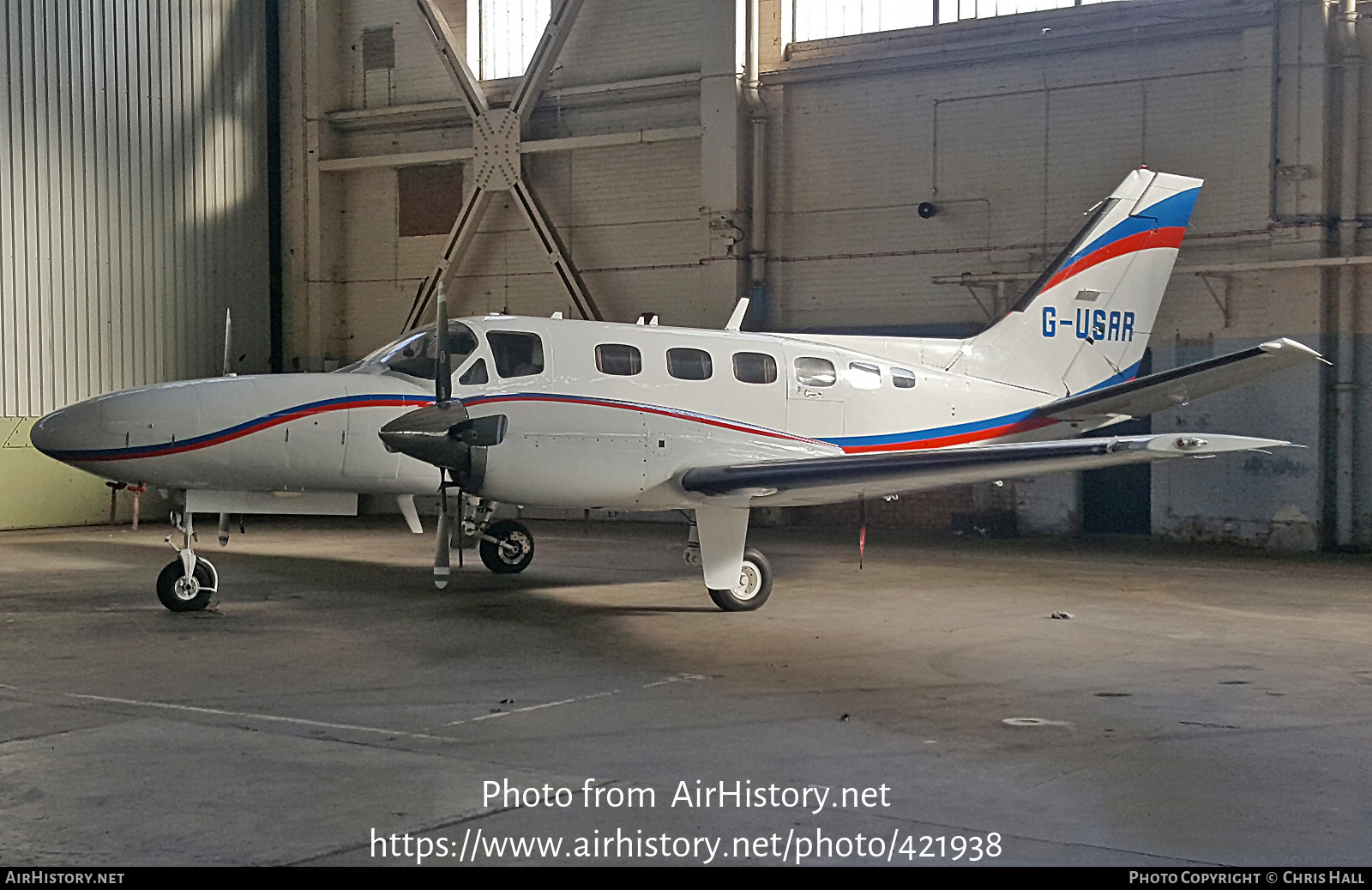 Aircraft Photo of G-USAR | Cessna 441 Conquest II | AirHistory.net #421938