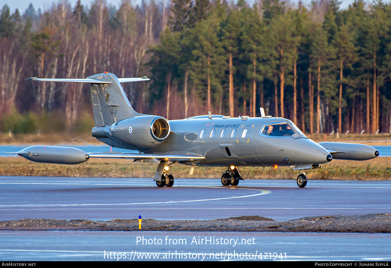 Aircraft Photo of LJ-3 | Gates Learjet 35A | Finland - Air Force | AirHistory.net #421941