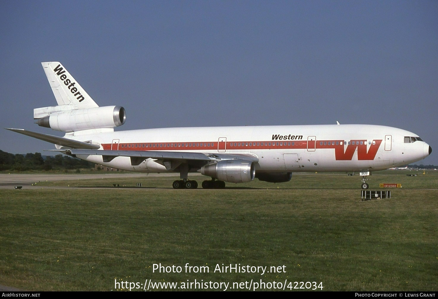 Aircraft Photo of N908WA | McDonnell Douglas DC-10-10 | Western Airlines | AirHistory.net #422034