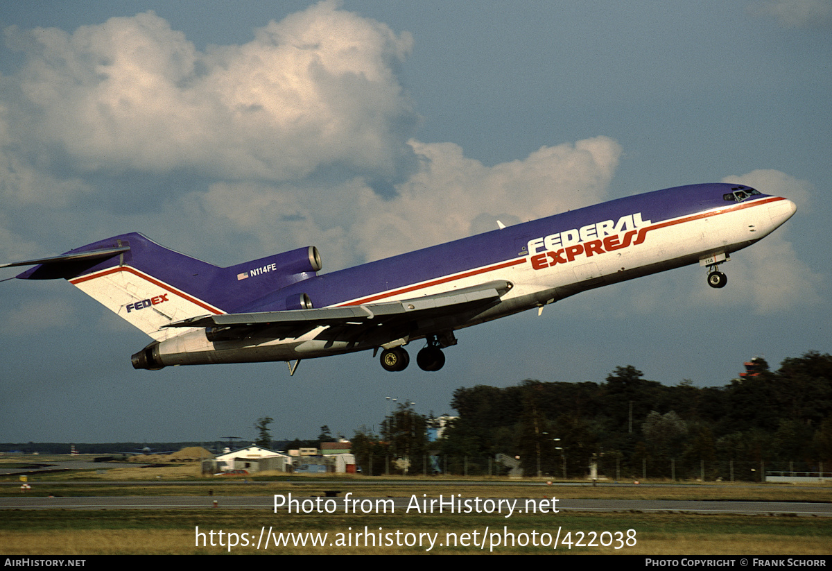 Aircraft Photo of N114FE | Boeing 727-24C | Federal Express | AirHistory.net #422038