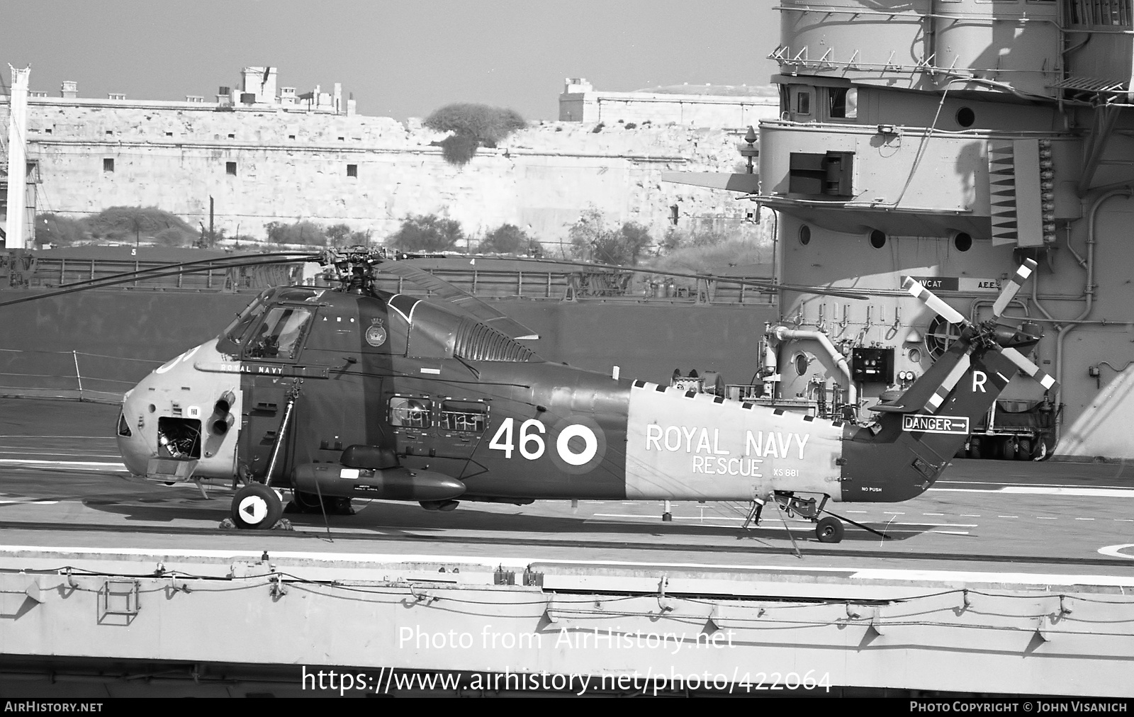 Aircraft Photo of XS881 | Westland WS-58 Wessex HAS.1 | UK - Navy | AirHistory.net #422064