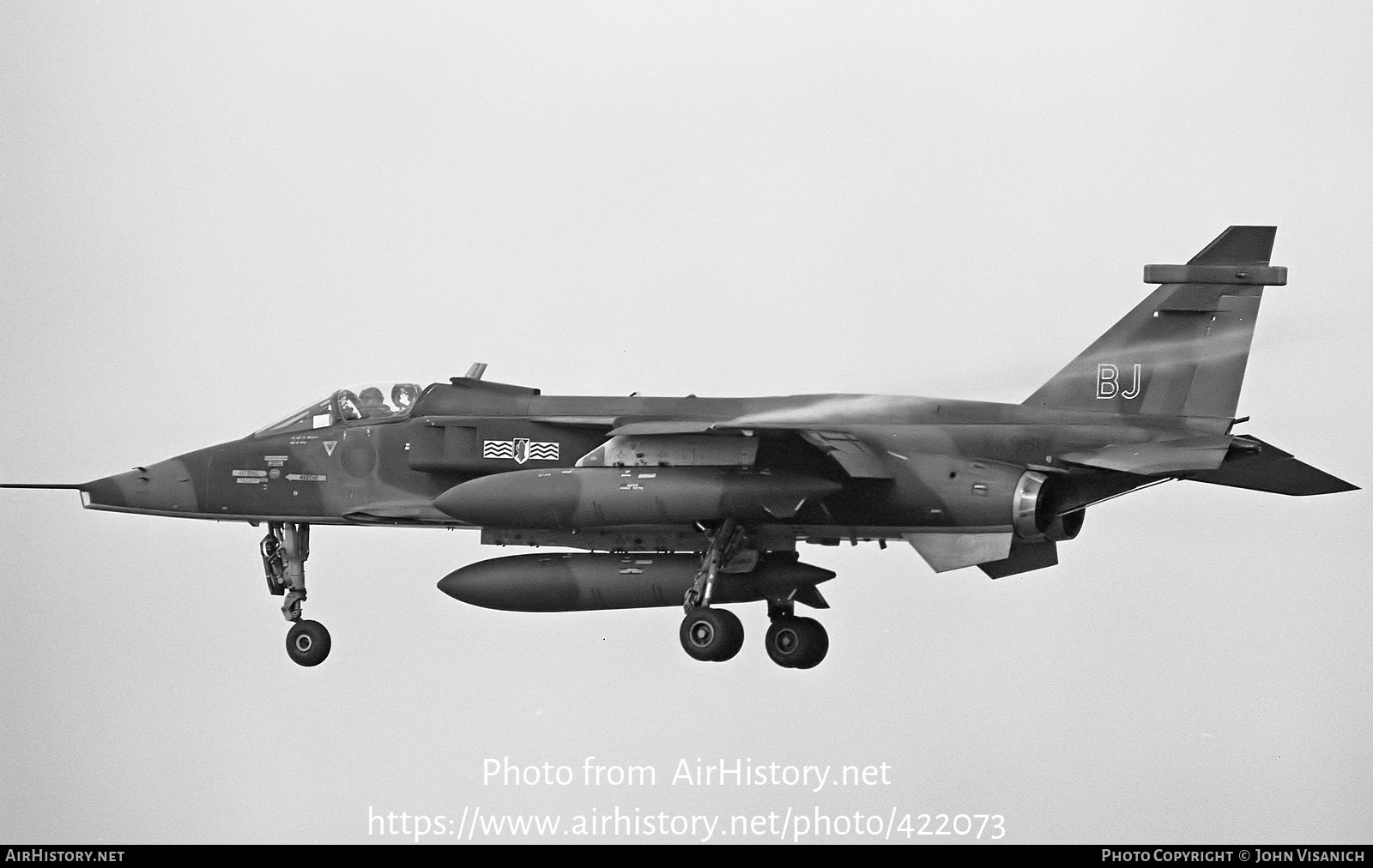 Aircraft Photo of XX961 | Sepecat Jaguar GR1 | UK - Air Force | AirHistory.net #422073