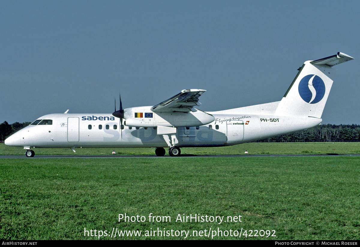 Aircraft Photo of PH-SDT | De Havilland Canada DHC-8-311 Dash 8 | Sabena | AirHistory.net #422092