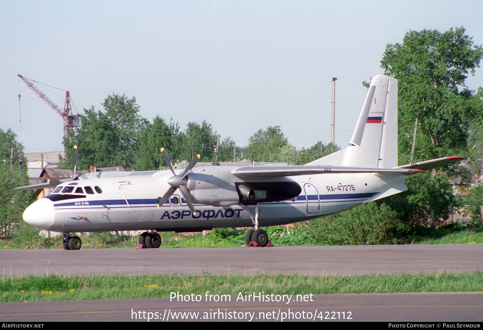 Aircraft Photo of RA-47276 | Antonov An-24B | Aeroflot | AirHistory.net #422112