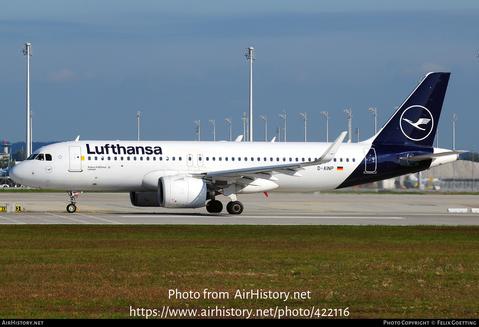 Aircraft Photo of D-AINP | Airbus A320-271N | Lufthansa | AirHistory.net #422116