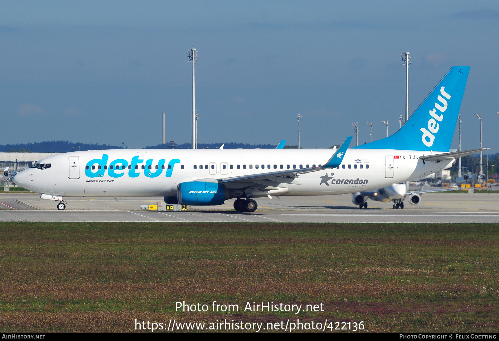 Aircraft Photo of TC-TJJ | Boeing 737-8S3 | Corendon Airlines | AirHistory.net #422136