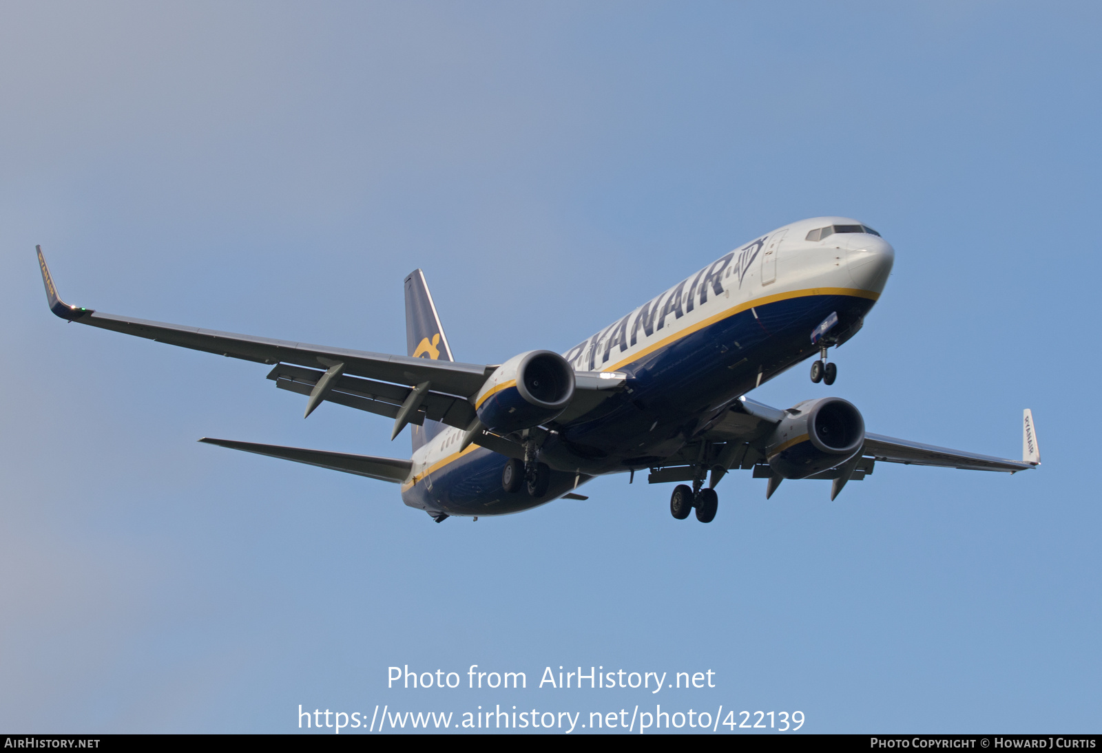 Aircraft Photo of SP-RST | Boeing 737-800 | Ryanair | AirHistory.net #422139