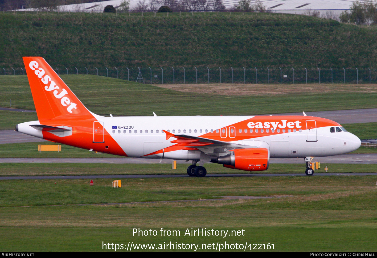 Aircraft Photo of G-EZDU | Airbus A319-111 | EasyJet | AirHistory.net #422161