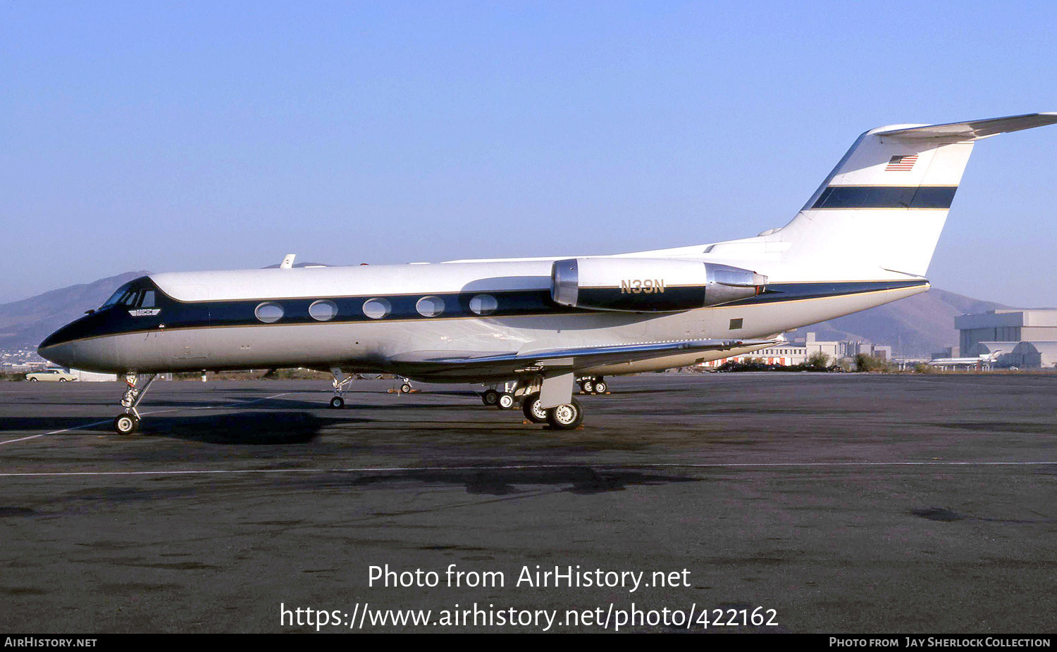 Aircraft Photo of N39N | Grumman G-1159 Gulfstream II | AirHistory.net #422162