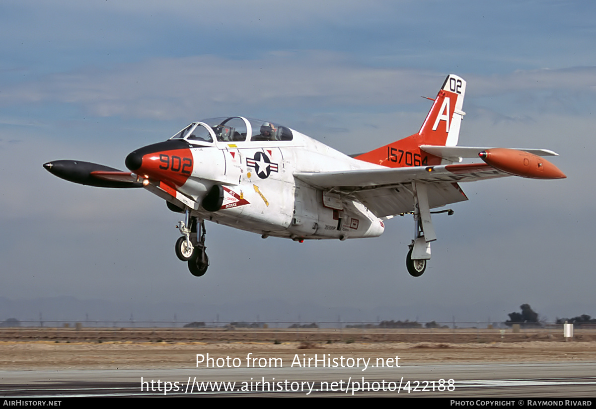 Aircraft Photo of 157064 | North American Rockwell T-2C Buckeye | USA - Navy | AirHistory.net #422188