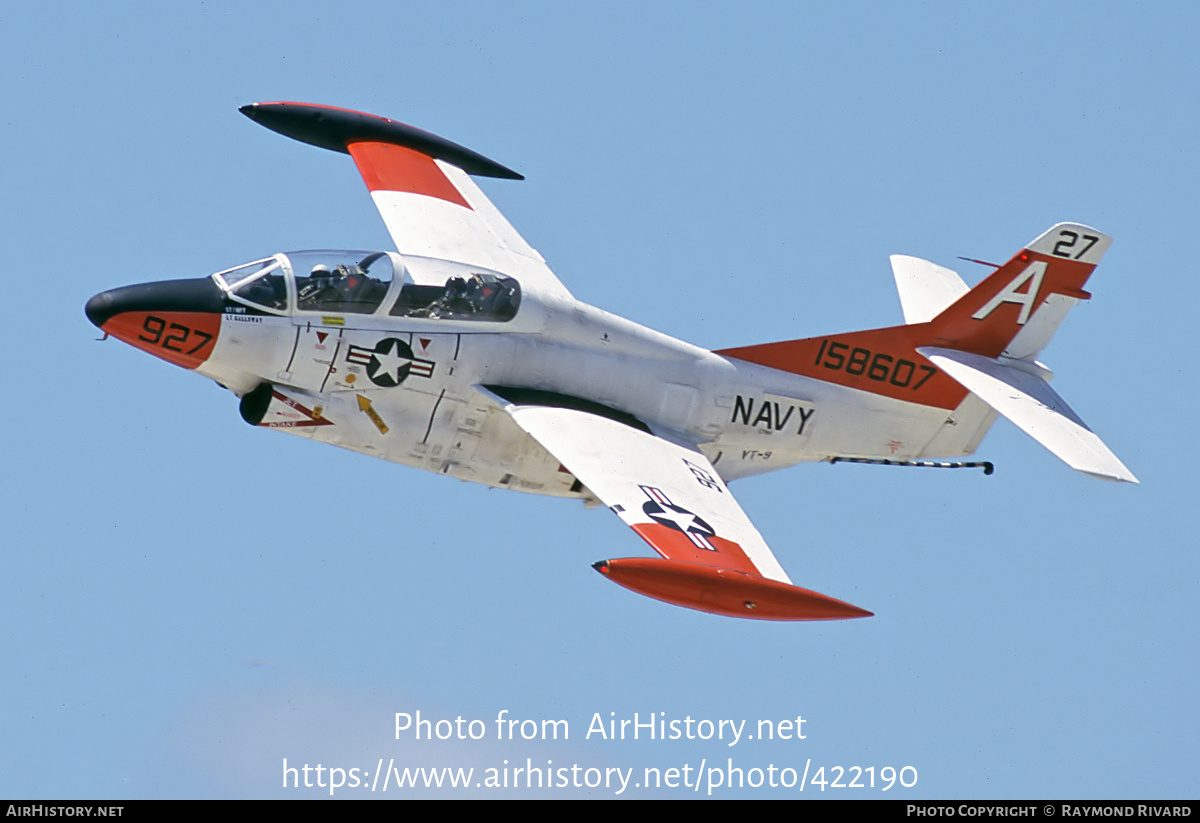 Aircraft Photo of 158607 | North American Rockwell T-2C Buckeye | USA - Navy | AirHistory.net #422190