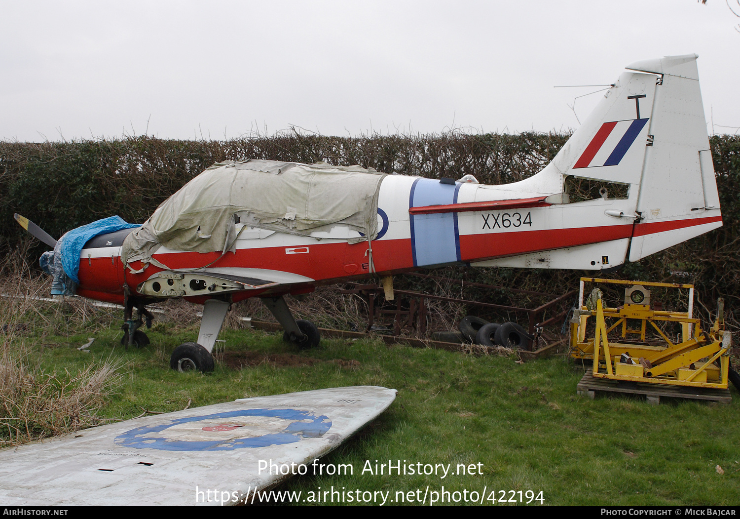 Aircraft Photo of XX634 | Scottish Aviation Bulldog T1 | UK - Air Force | AirHistory.net #422194