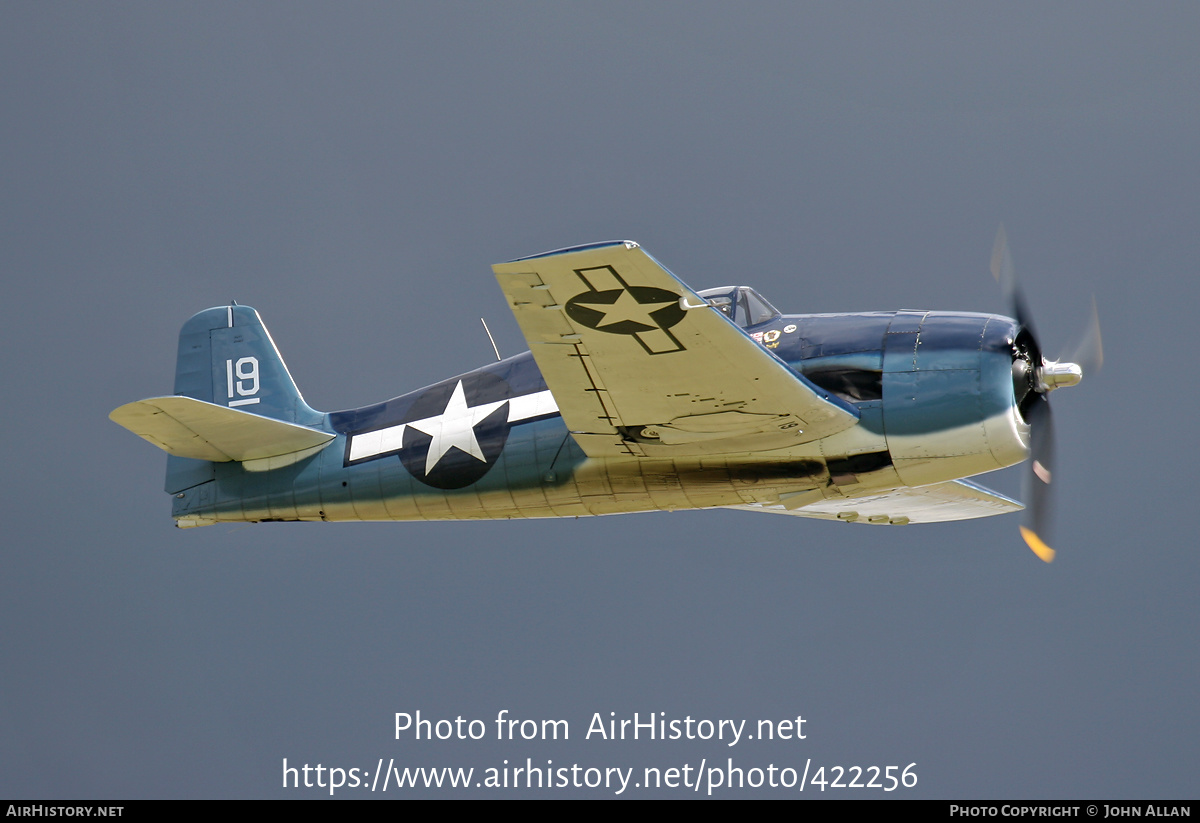 Aircraft Photo of G-BTCC / 40467 | Grumman F6F-5 Hellcat | USA - Navy | AirHistory.net #422256