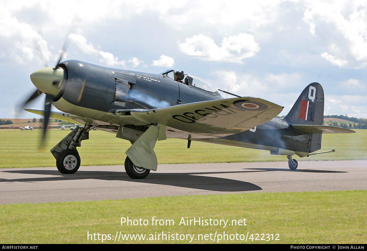 Aircraft Photo of VR930 | Hawker Sea Fury FB11 | UK - Navy | AirHistory.net #422312