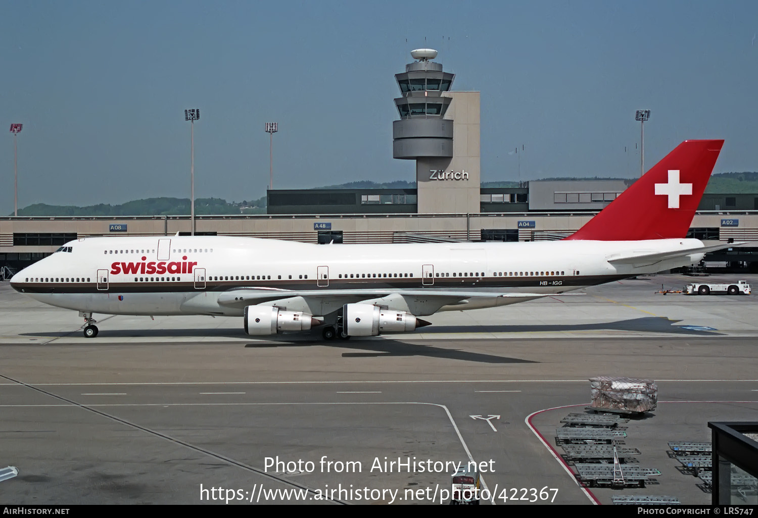 Aircraft Photo of HB-IGG | Boeing 747-357M | Swissair | AirHistory.net #422367