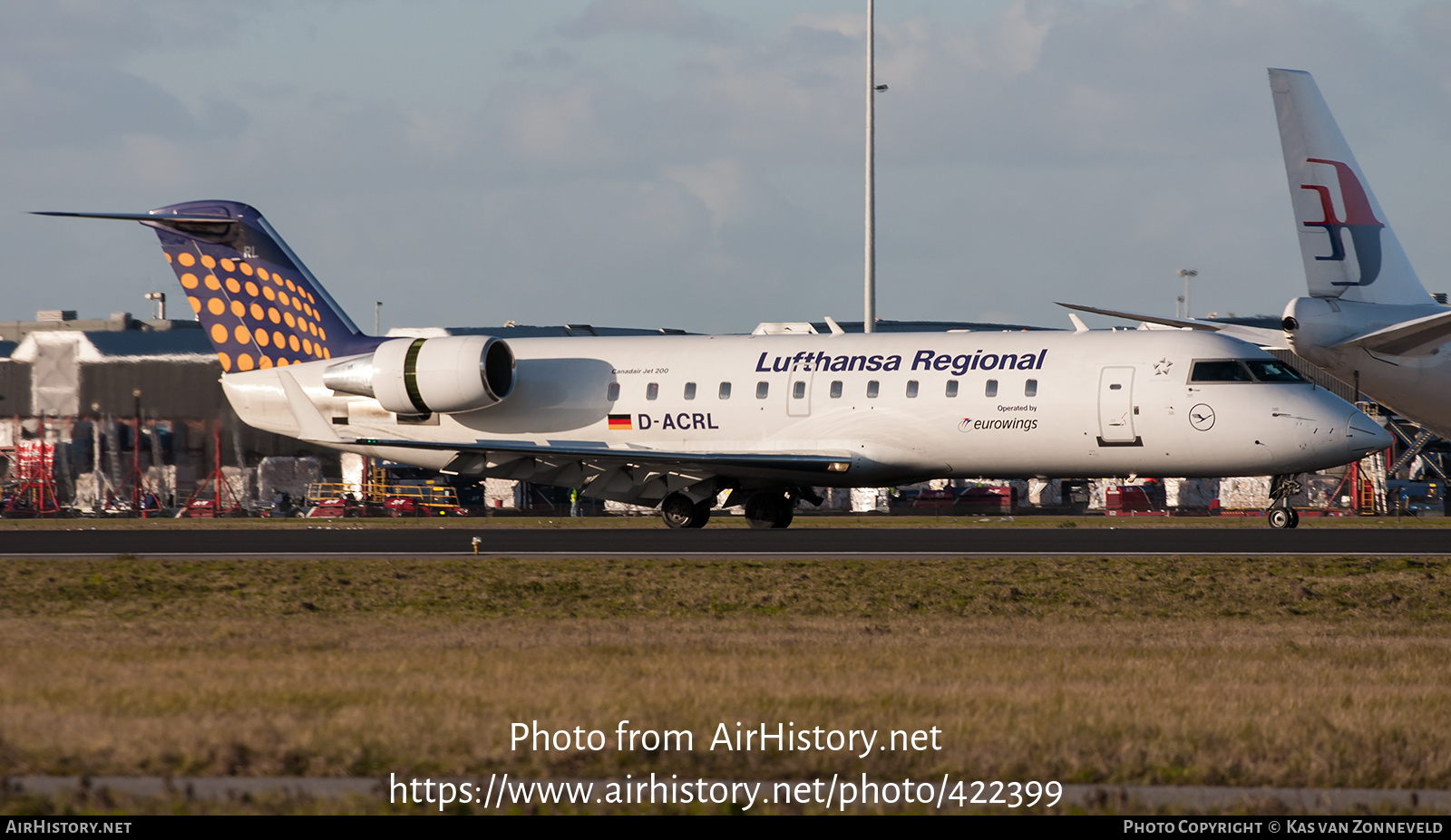 Aircraft Photo of D-ACRL | Bombardier CRJ-200ER (CL-600-2B19) | Lufthansa Regional | AirHistory.net #422399