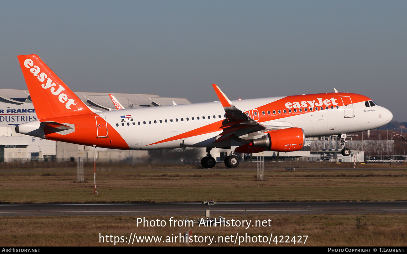 Aircraft Photo of OE-IJI | Airbus A320-214 | EasyJet | AirHistory.net #422427